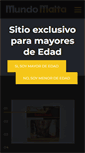 Mobile Screenshot of mundomalta.com